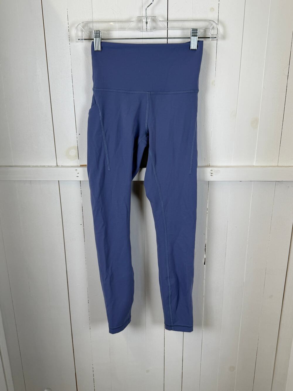 Lululemon Blue Ankle Leggings Size 4 Pre-Owned Excellent